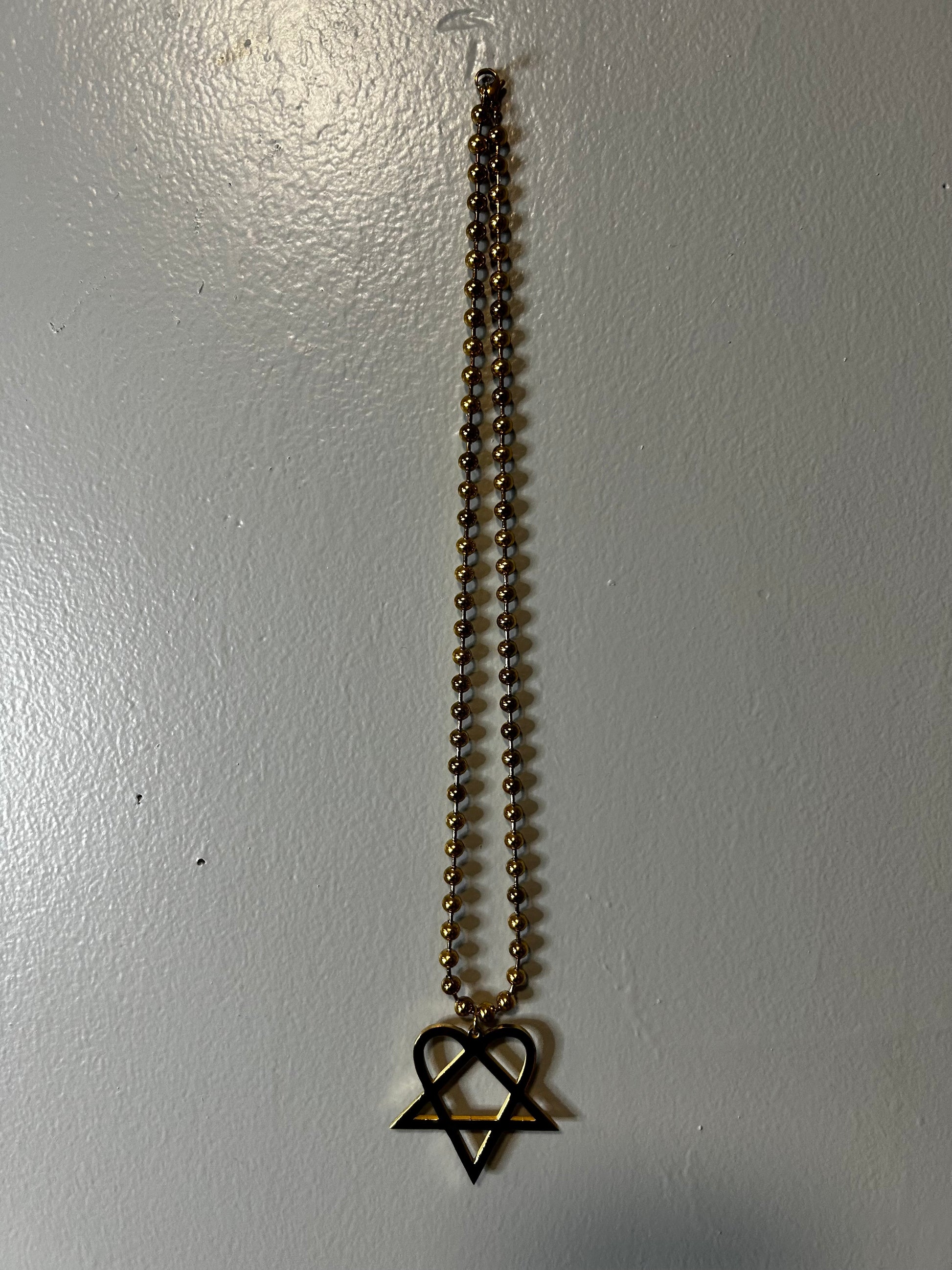 FH Gold Heartagram Chain